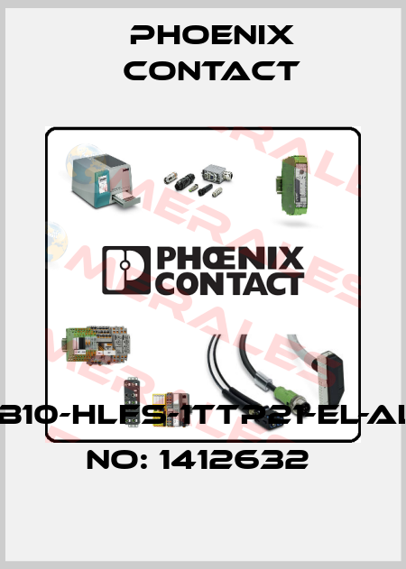 HC-STA-B10-HLFS-1TTP21-EL-AL-ORDER NO: 1412632  Phoenix Contact