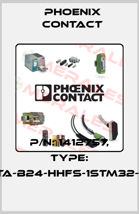 p/n: 1412757, Type: HC-STA-B24-HHFS-1STM32-EL-AL Phoenix Contact