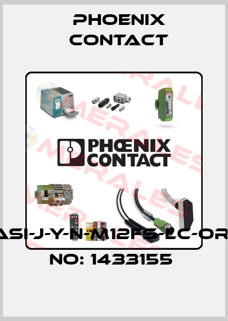 VS-ASI-J-Y-N-M12FS-LC-ORDER NO: 1433155  Phoenix Contact