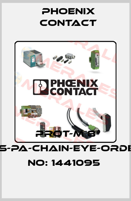 PROT-M 8 MS-PA-CHAIN-EYE-ORDER NO: 1441095  Phoenix Contact