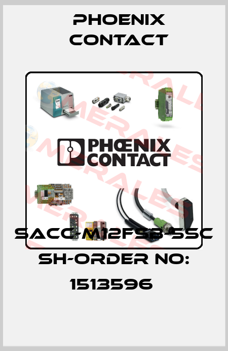 SACC-M12FSB-5SC SH-ORDER NO: 1513596  Phoenix Contact
