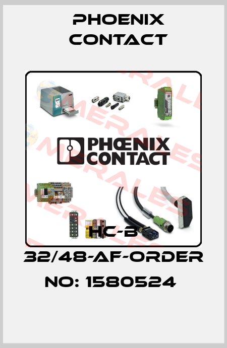 HC-B 32/48-AF-ORDER NO: 1580524  Phoenix Contact