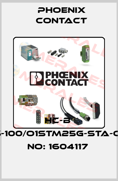 HC-B  6-TMS-100/O1STM25G-STA-ORDER NO: 1604117  Phoenix Contact