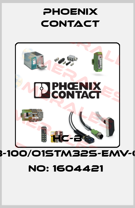 HC-B 16-TMB-100/O1STM32S-EMV-ORDER NO: 1604421  Phoenix Contact