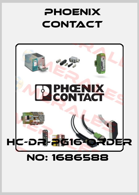 HC-DR-PG16-ORDER NO: 1686588  Phoenix Contact