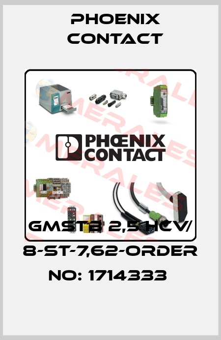 GMSTB 2,5 HCV/ 8-ST-7,62-ORDER NO: 1714333  Phoenix Contact