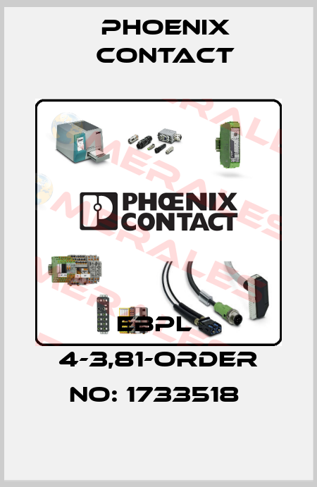 EBPL  4-3,81-ORDER NO: 1733518  Phoenix Contact