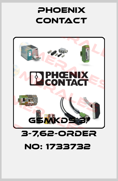 GSMKDS 3/ 3-7,62-ORDER NO: 1733732  Phoenix Contact