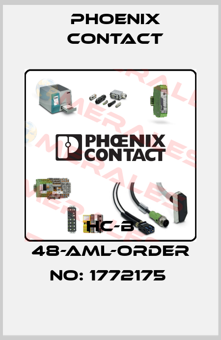 HC-B 48-AML-ORDER NO: 1772175  Phoenix Contact