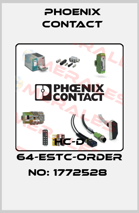 HC-D 64-ESTC-ORDER NO: 1772528  Phoenix Contact