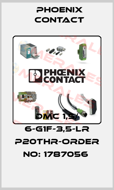 DMC 1,5/ 6-G1F-3,5-LR P20THR-ORDER NO: 1787056  Phoenix Contact