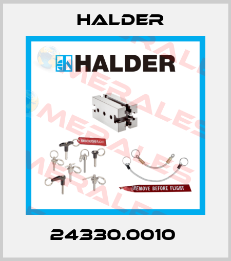 24330.0010  Halder