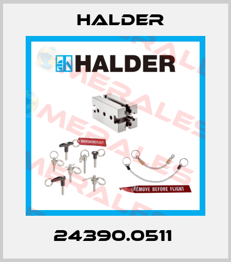 24390.0511  Halder