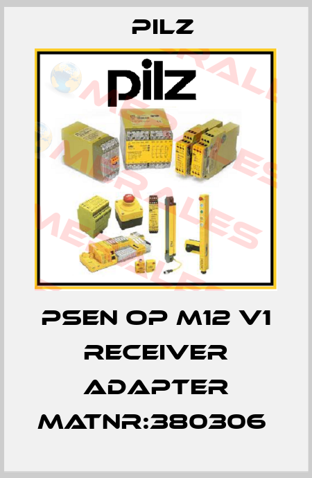 PSEN op M12 V1 Receiver adapter MatNr:380306  Pilz
