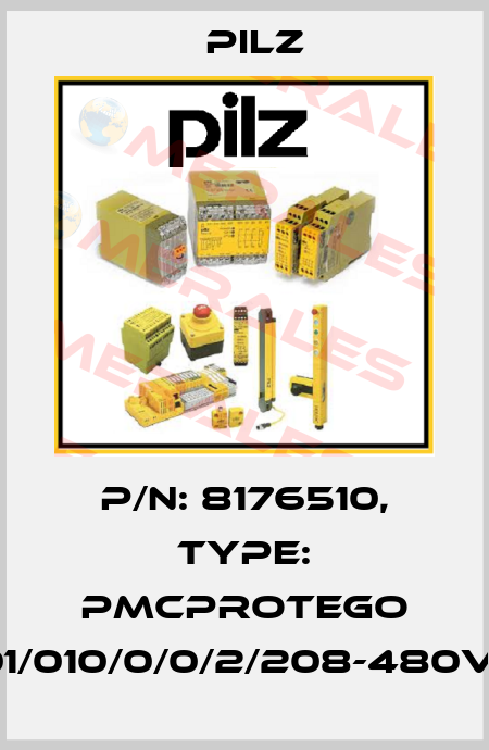 p/n: 8176510, Type: PMCprotego D.01/010/0/0/2/208-480VAC Pilz