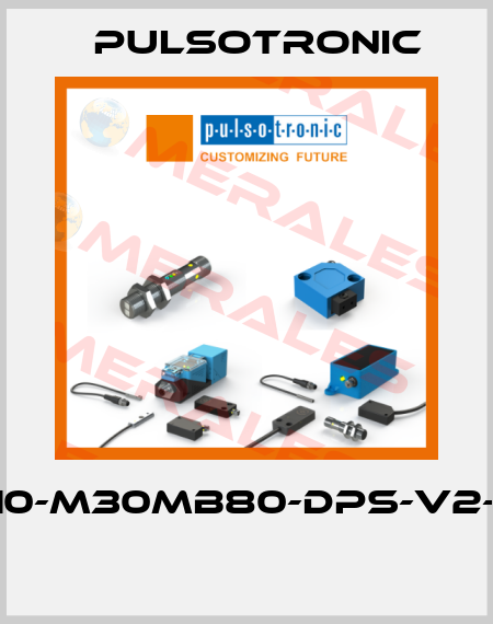 KJ10-M30MB80-DPS-V2-SF  Pulsotronic