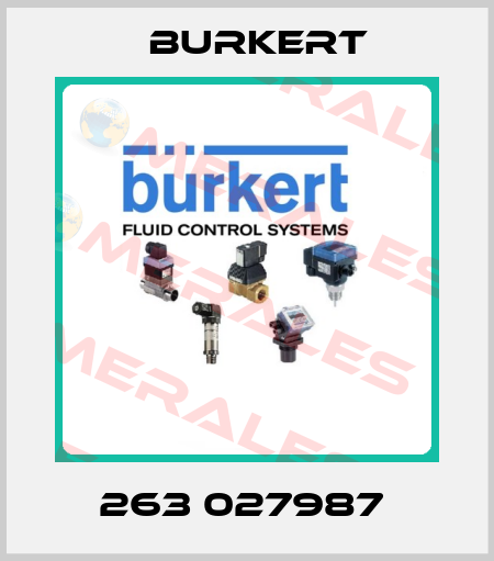 263 027987  Burkert