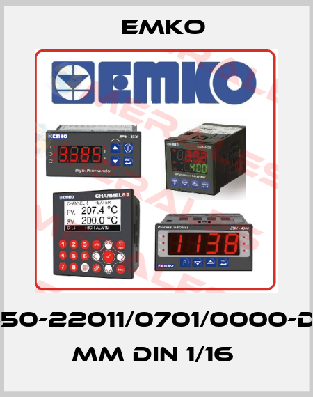 ESM-4450-22011/0701/0000-D:48x48 mm DIN 1/16  EMKO