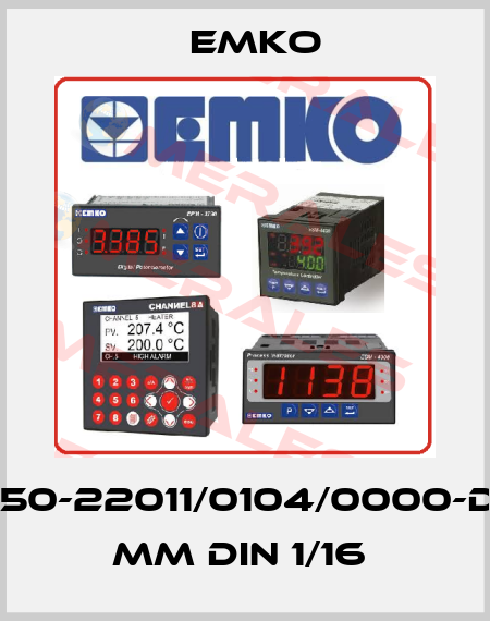 ESM-4450-22011/0104/0000-D:48x48 mm DIN 1/16  EMKO