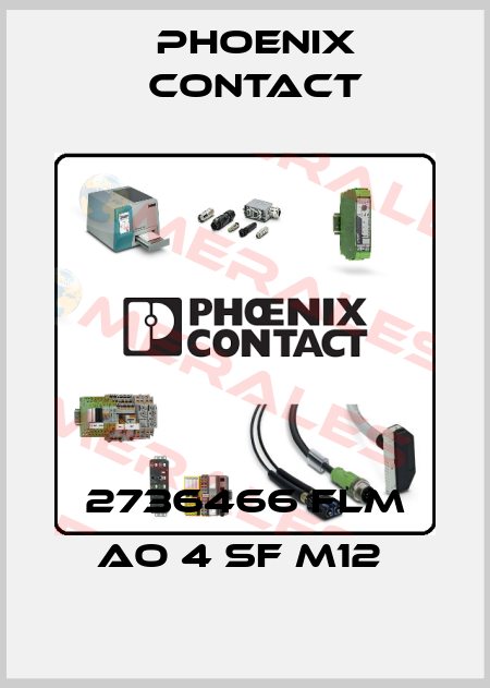 2736466 FLM AO 4 SF M12  Phoenix Contact