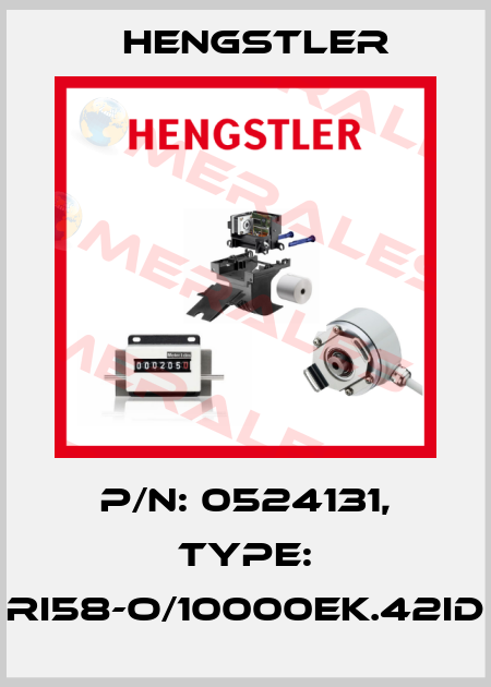 p/n: 0524131, Type: RI58-O/10000EK.42ID Hengstler