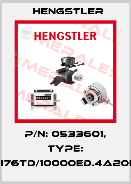 p/n: 0533601, Type: RI76TD/10000ED.4A20IF Hengstler