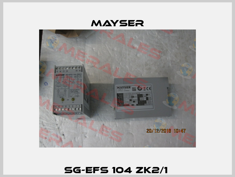 SG-EFS 104 ZK2/1  Mayser