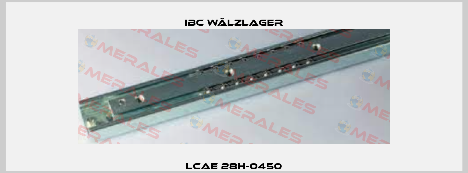 LCAE 28H-0450 IBC Wälzlager