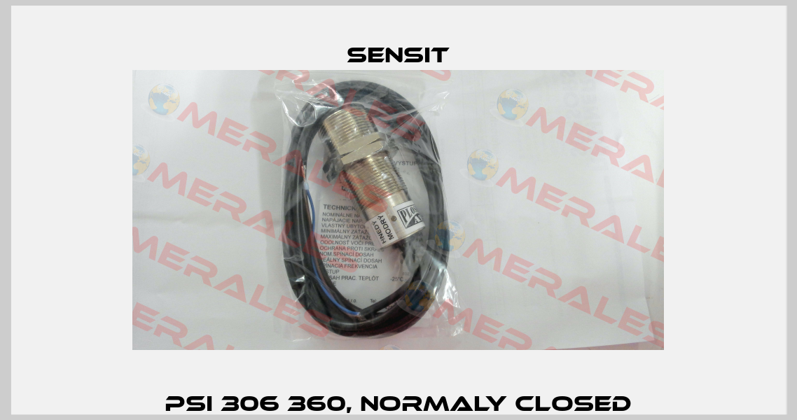PSI 306 360, normaly closed Sensit