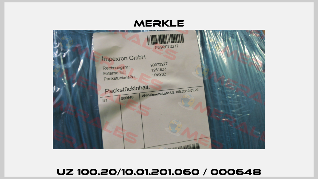 UZ 100.20/10.01.201.060 / 000648 Merkle