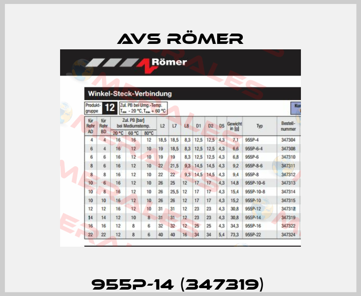 955P-14 (347319)  Avs Römer