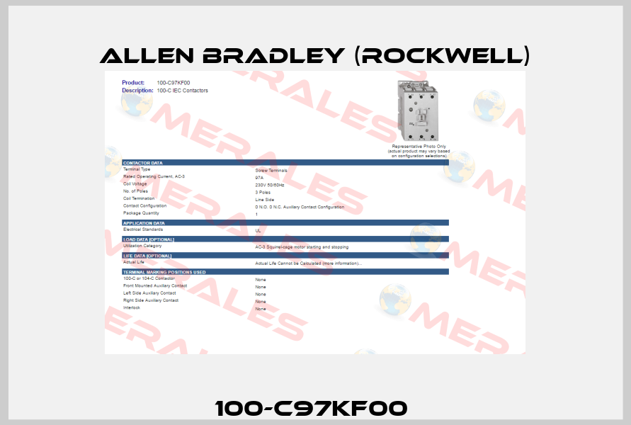 100-C97KF00  Allen Bradley (Rockwell)