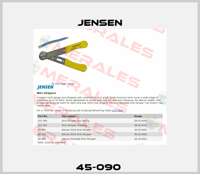 45-090  Jensen