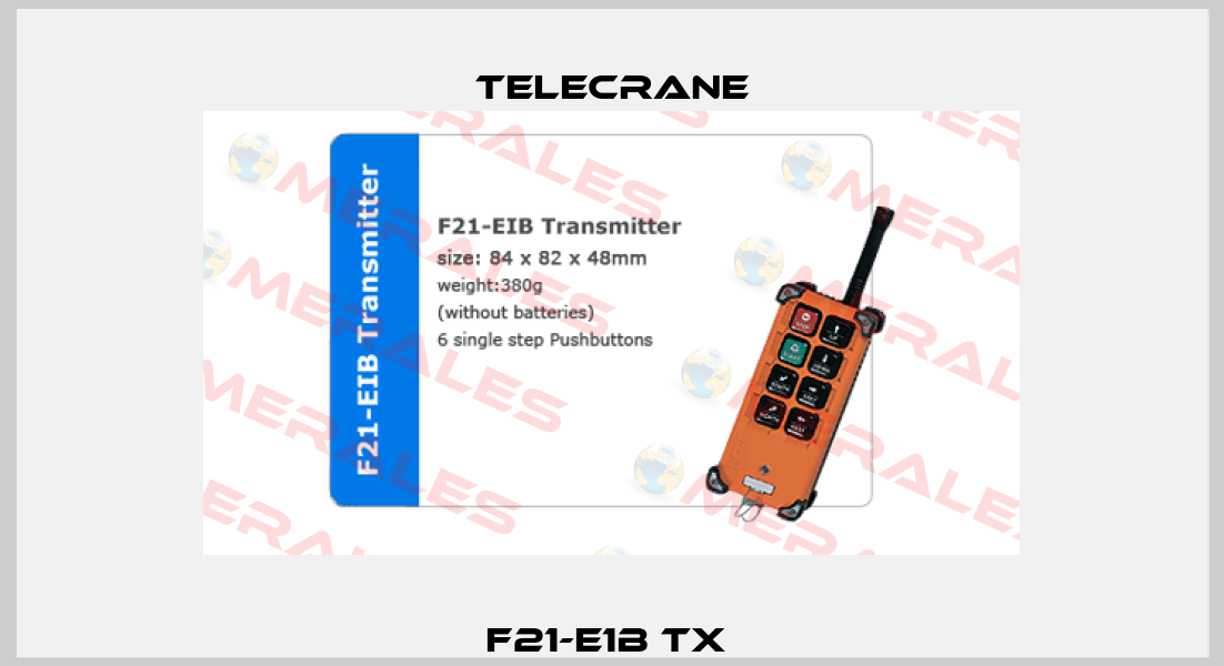 F21-E1B TX  Telecrane