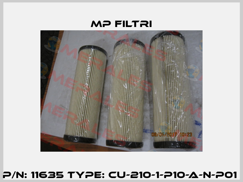 P/N: 11635 Type: CU-210-1-P10-A-N-P01  MP Filtri
