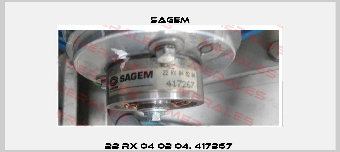 22 RX 04 02 04, 417267  Sagem