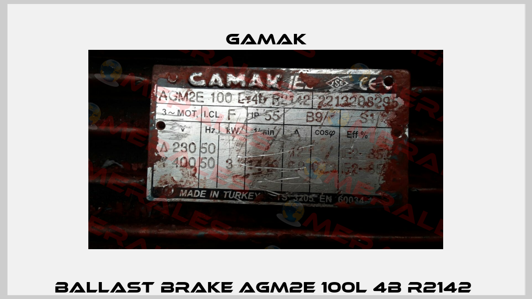 Ballast Brake AGM2E 100L 4B R2142  Gamak