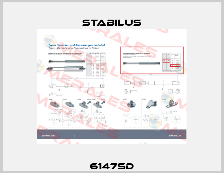 6147SD Stabilus