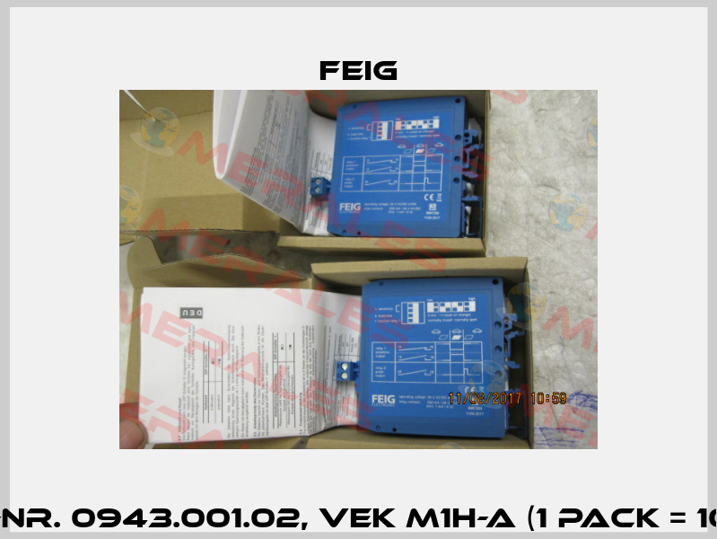 Artikel-Nr. 0943.001.02, VEK M1H-A (1 pack = 10 pieces) FEIG ELECTRONIC