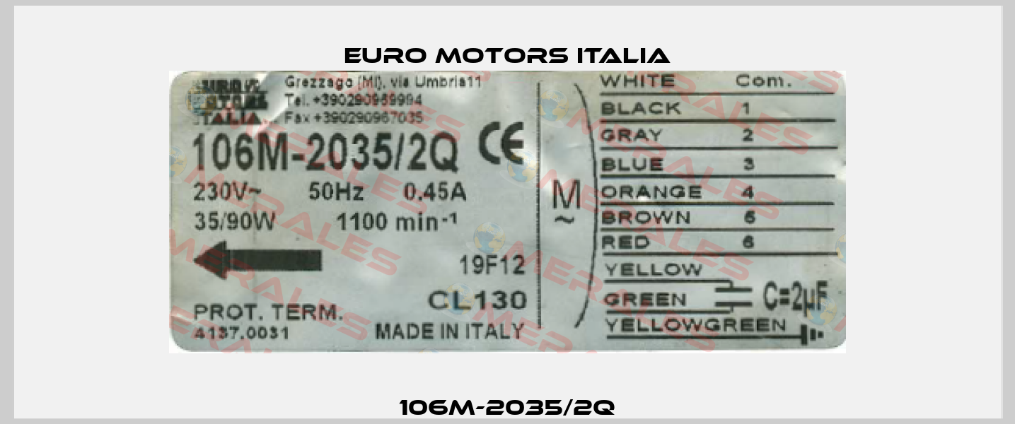 106M-2035/2Q Euro Motors Italia