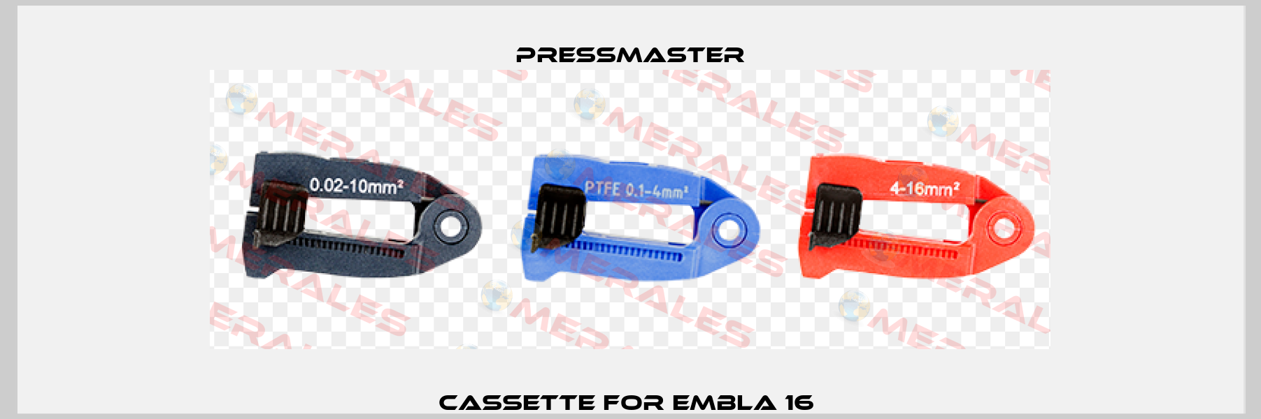 cassette for EMBLA 16  Pressmaster