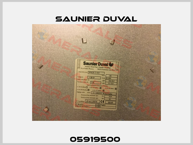 05919500  Saunier Duval