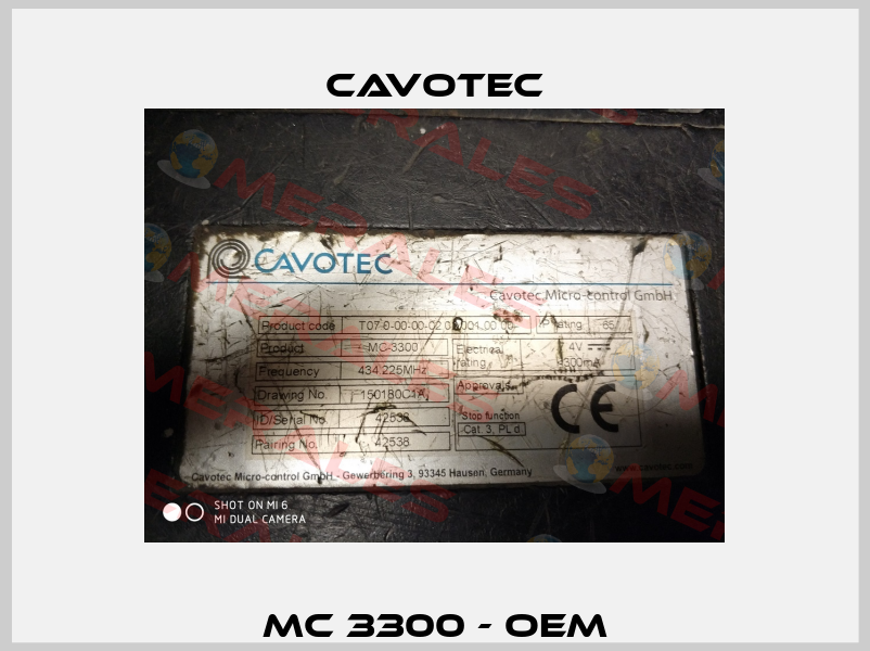 MC 3300 - OEM Cavotec