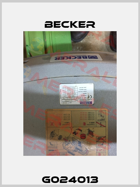 G024013 Becker