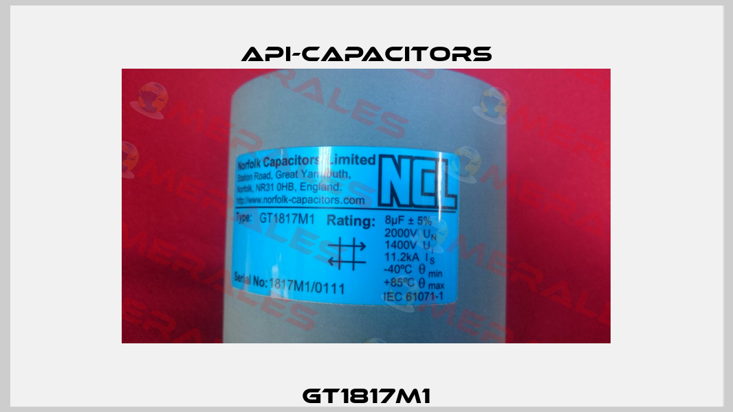 GT1817M1 Api-capacitors