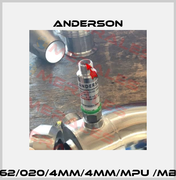 TFP-162/020/4MM/4MM/MPU /MB0-150 Anderson