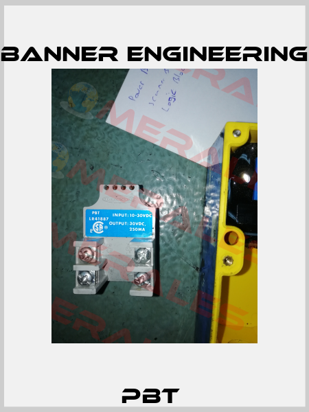 PBT  Banner Engineering
