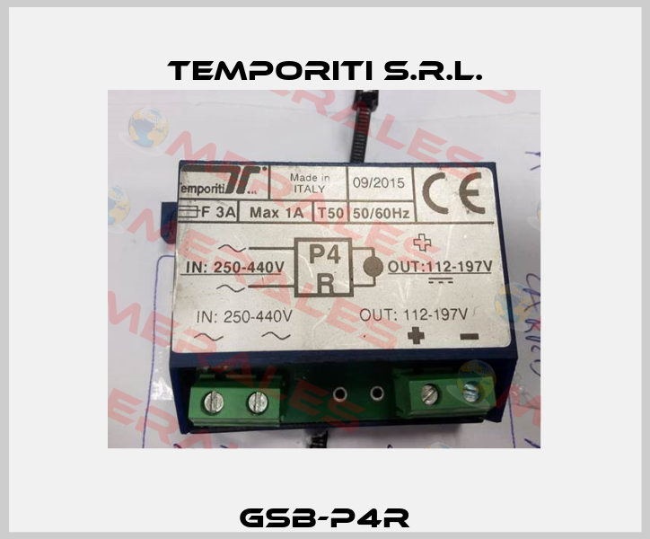 GSB-P4R Temporiti s.r.l.