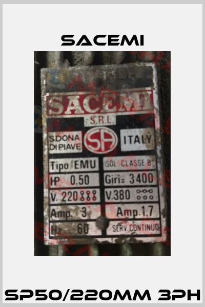 SP50/220mm 3ph Sacemi