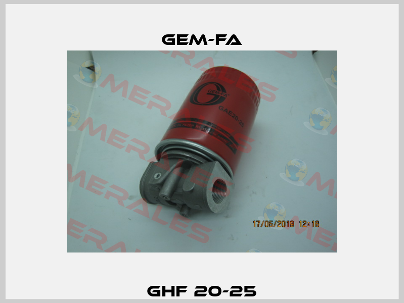GHF 20-25 Gem-Fa